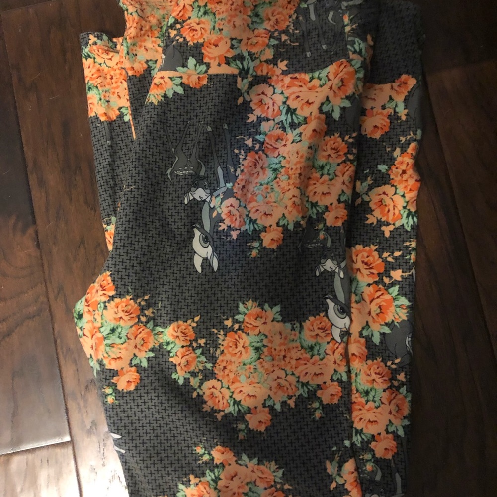 Lularoe Disney Bambi leggings TC